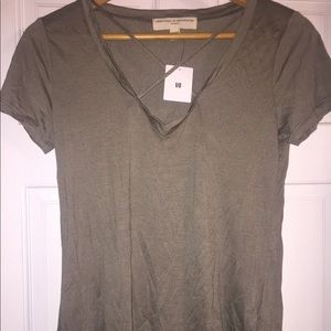 Deep V T-shirt
